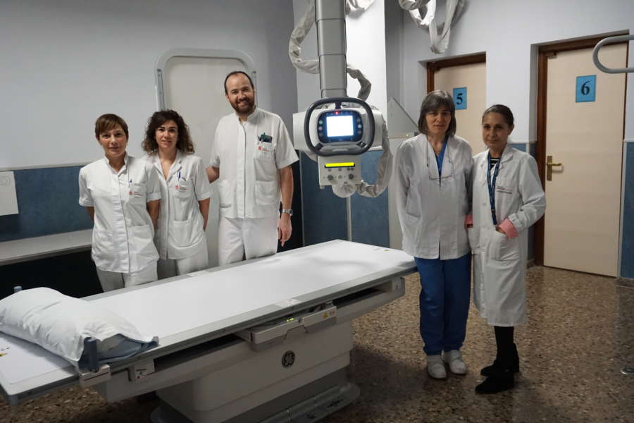 El Hospital Reina Sofía de Tudela incorpora un nuevo equipo robotizado de radiología