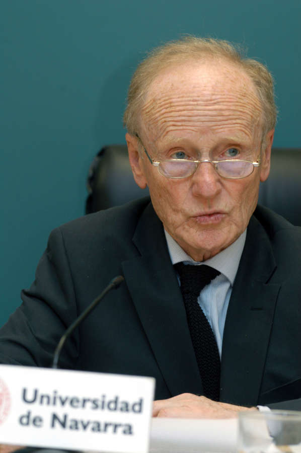 Muere el filósofo Robert Spaemann, doctor honoris causa por la Universidad de Navarra