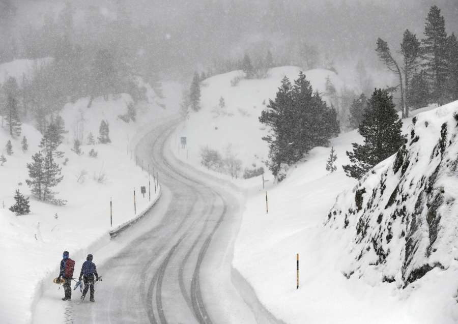 El Gobierno de Navarra recomienda precaución  ante el riesgo de nevadas este fin de semana