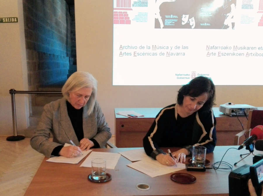El Archivo de Navarra recibe el fondo documental de la compositora Teresa Catalán