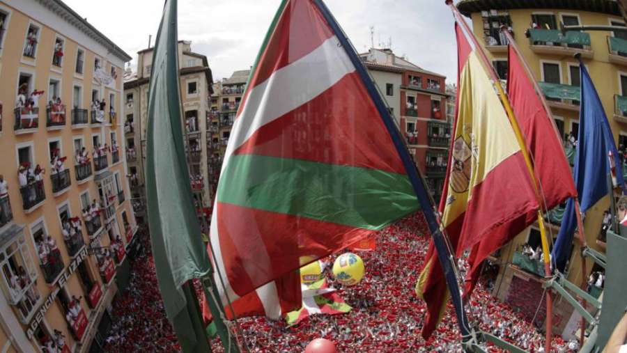 El TSJN ratifica que fue ilegal poner la ikurriña en los Sanfermines de 2017
