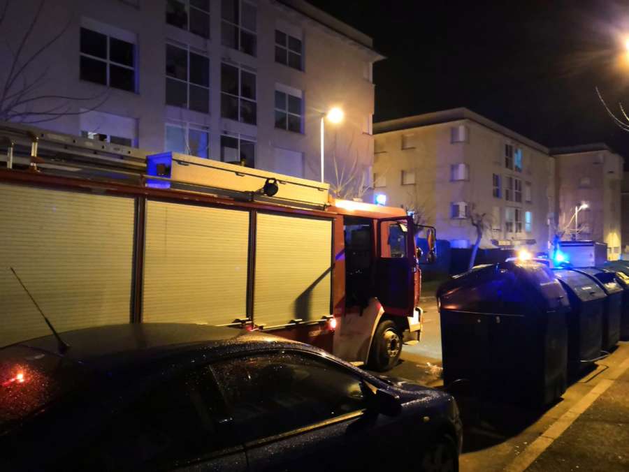 Tres incendios en edificios de Pamplona, sin heridos