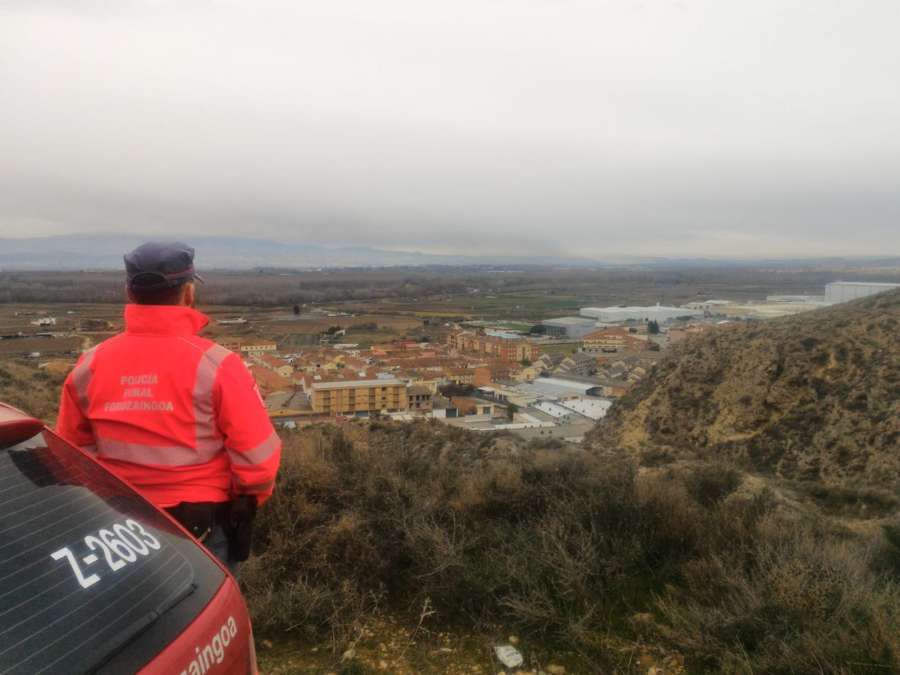 Protección Civil de Navarra levanta la alerta ante la nube tóxica de Pradejón