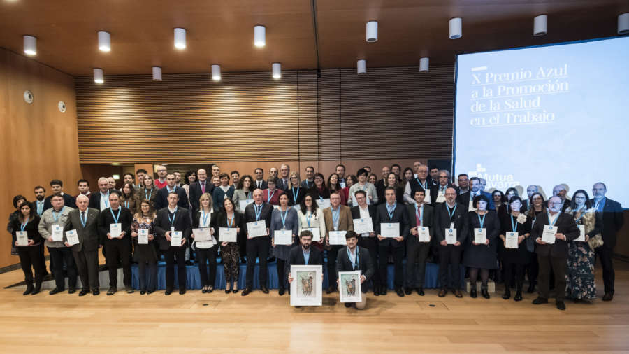 Tiruña, ganador del Premio Azul 2018 a la promoción de la salud en el trabajo
