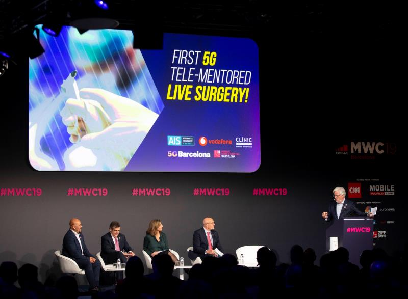 El 5G se convierte en un médico más en el quirófano