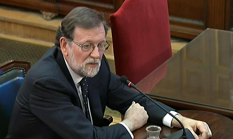 Juicio proceso: Rajoy destaca que no iba a liquidar la soberanía nacional con un referéndum