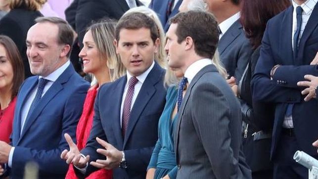 PP, Cs y Vox se lanzan a la calle contra la política de Sánchez en Cataluña y sus concesiones a los separatistas