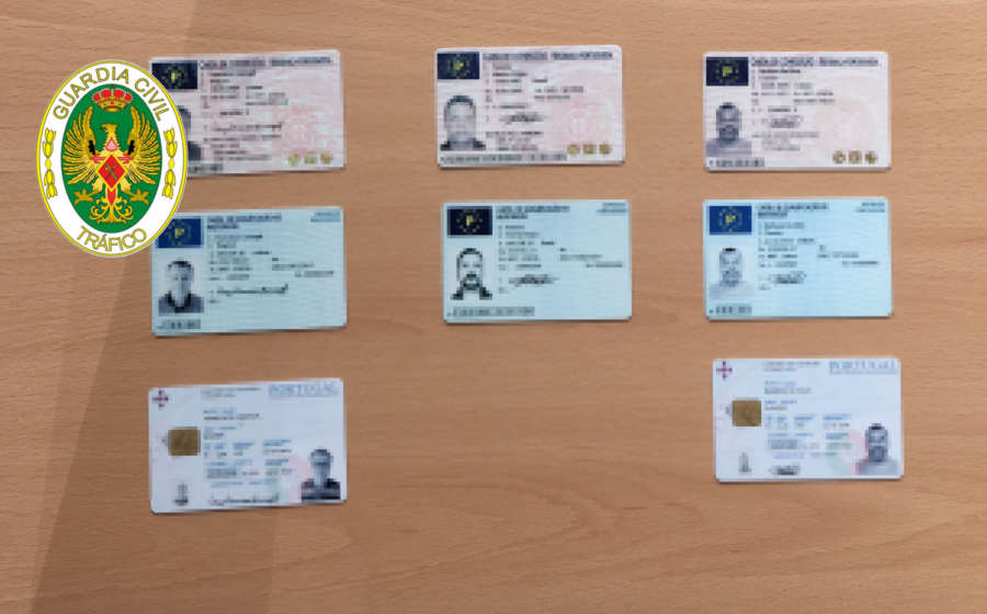 La Guardia Civil de Navarra detiene a 3 camioneros brasileños con documentaciones falsas