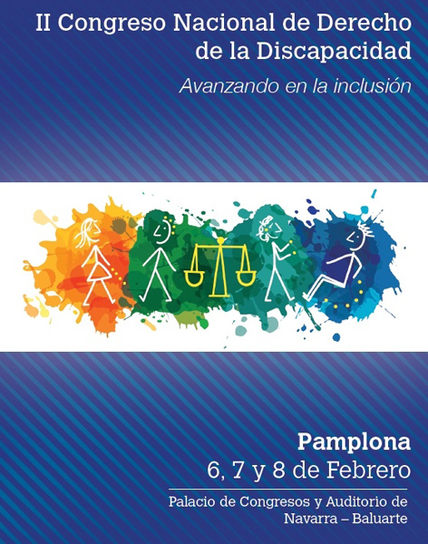AGENDA: 6-8 de febrero, en Baluarte, II Congreso Nacional de Derecho de la Discapacidad
