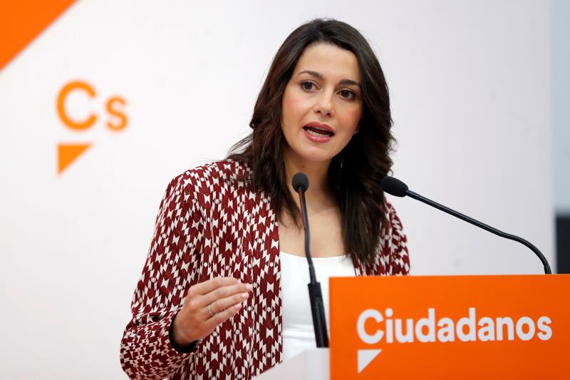26 M: Inés Arrimadas (Cs) apoyará a NA+ en un acto en Pamplona el 14 de mayo