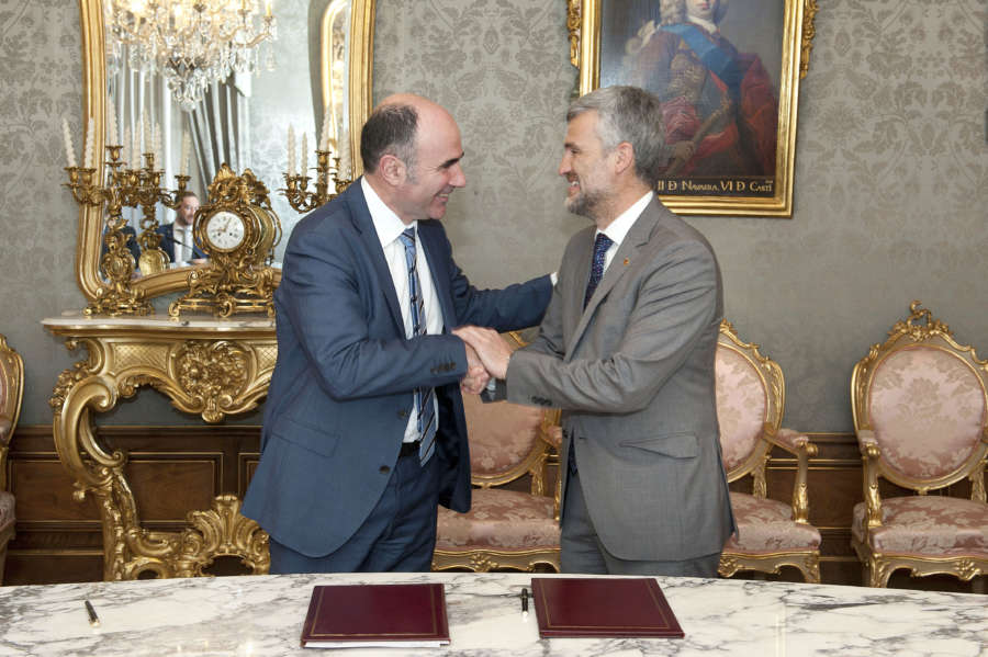 Gobierno foral y UPNA, juntos en su 