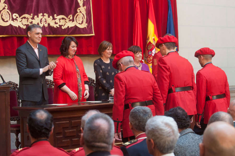 Día de la Policía Foral de Navarra: Barkos reitera el objetivo de asumir las competencias de Tráfico