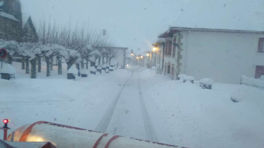 Protección Civil activa la situación de preemergencia por nevadas en Navarra