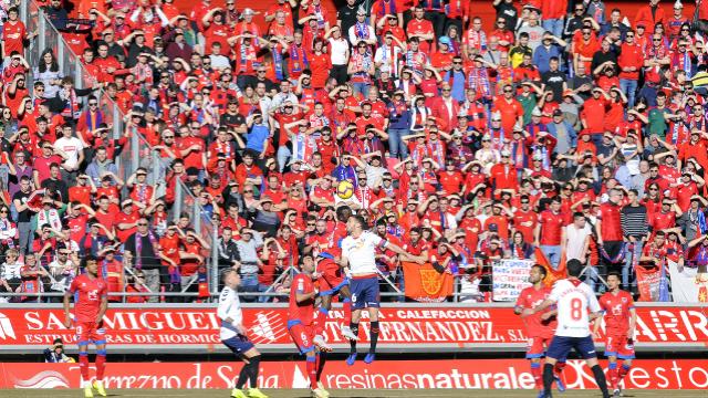 1-1. Osasuna salva un punto en el último suspiro ante el Numancia