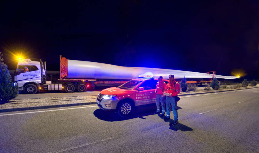 El Gobierno de Navarra colabora en la aplicación de medidas para facilitar los transportes especiales