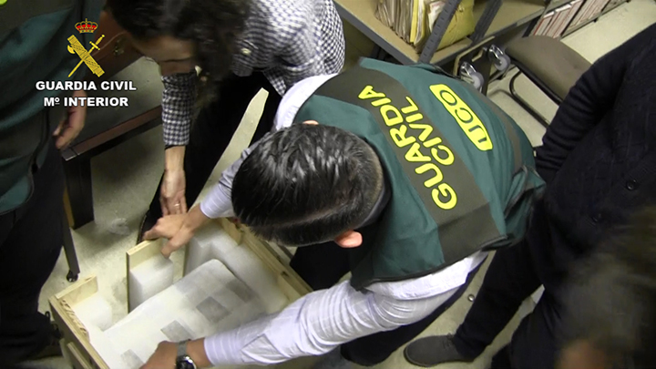 Los relieves de Quintanilla de las Viñas sustraídos en 2004 se depositan en el Museo de Burgos