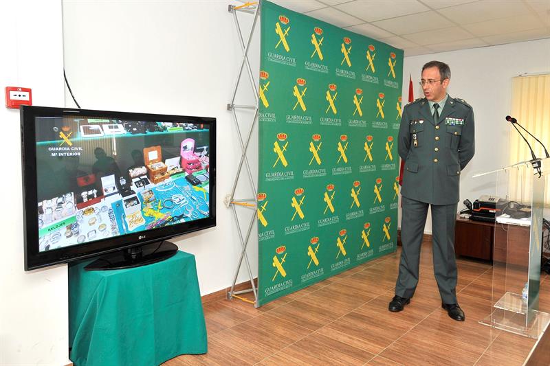 Nueve detenidos y desarticulada una banda que robaba en domicilios habitados
