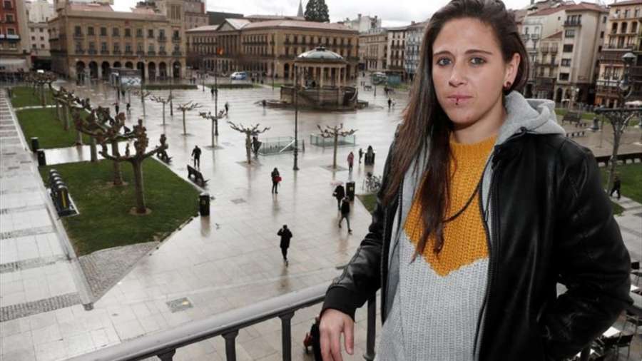 Mai Garde, capitana de Osasuna: 