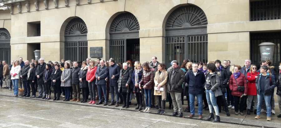 La huelga de 8M muestra en Navarra el rechazo a la discriminación de la mujer