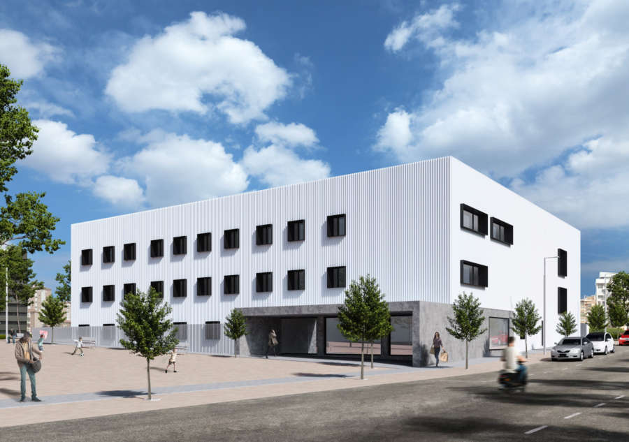 El edificio que albergará el nuevo Centro de Salud de Lezcairu costará cerca de 7 millones de euros