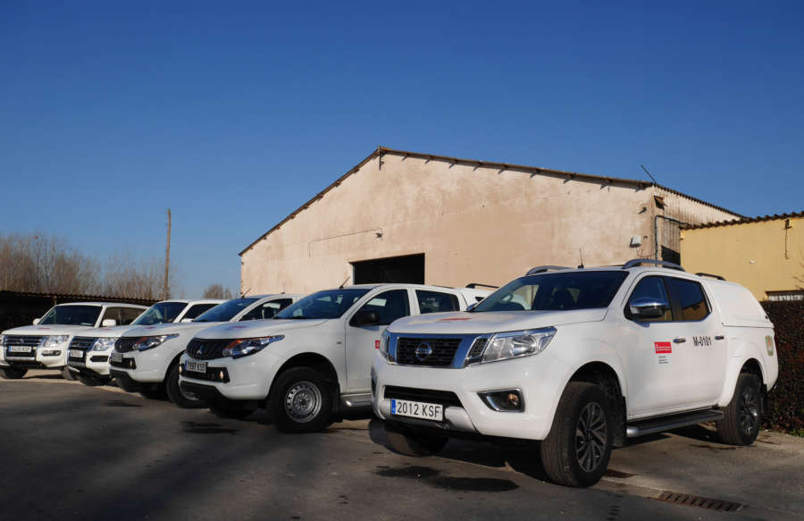 El guarderío de Medio Ambiente de Navarra renueva la flota con 12 vehículos