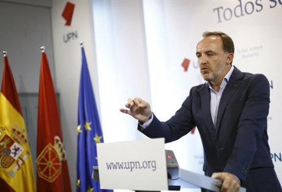 Esparza (Navarra Suma): «El PSN tiene la llave y nuestra mano tendida»