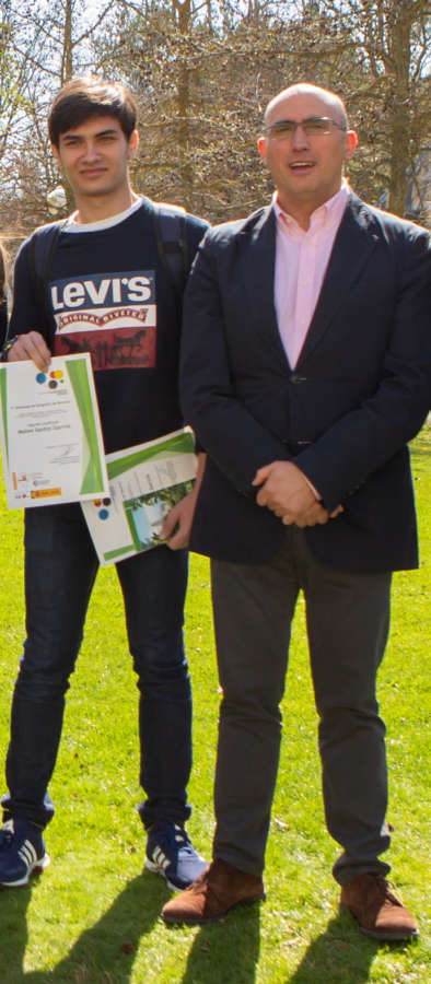 Mateo Santos García, estudiante del Liceo Monjardín, gana la X Olimpiada de Geografía de España