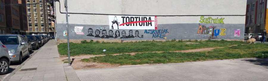 28-A: Navarra Suma exige al alcalde de Burlada retire las pintadas en favor de los agresores de Alsasua