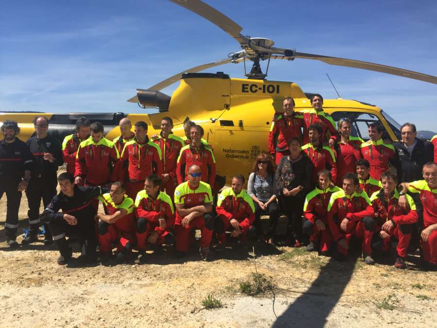 El Grupo de Rescate Técnico del Servicio de Bomberos de Navarra iniciará su andadura en mayo