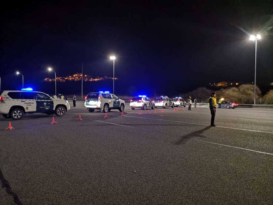 Dispositivo de alto impacto fiscal y de fronteras de la Guardia Civil en Navarra