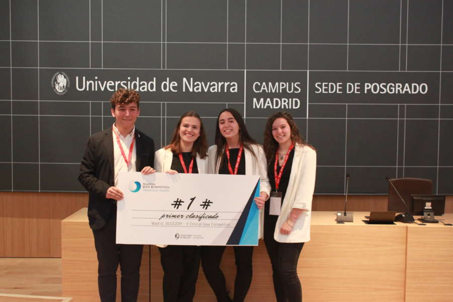 El Colegio San Cernin, ganador del Clinical Case Competition de la Universidad de Navarra