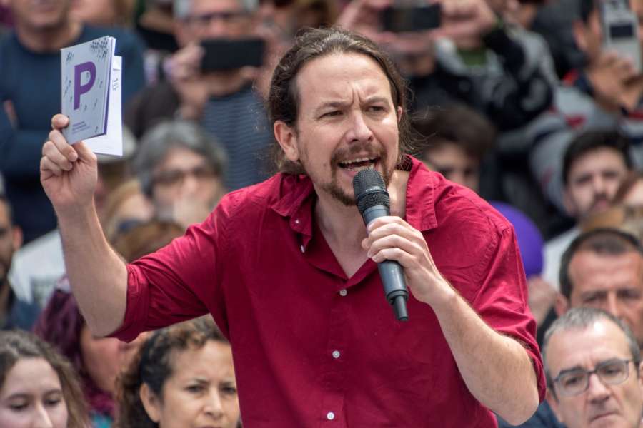 Pablo Iglesias acompañará a los candidatos de Podemos el día 15 en Pamplona