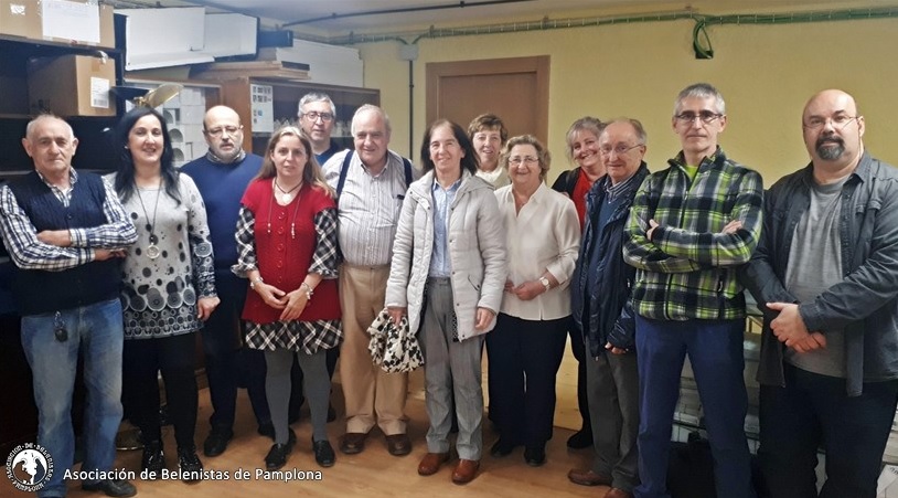 Toma de posesión de la Junta Directiva de la Asociación de Belenistas de Pamplona