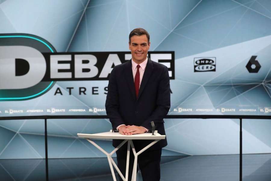 Debate Atresmedia: Sánchez dice que no está en sus planes pactar con Ciudadanos tras el 28A