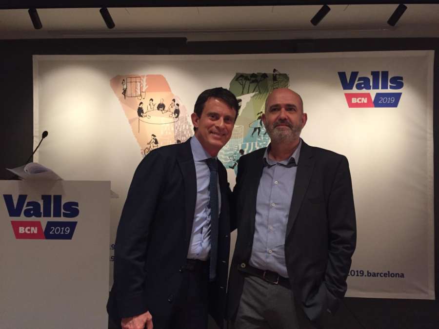 UPYD se integra en la candidatura de Valls (Cs)