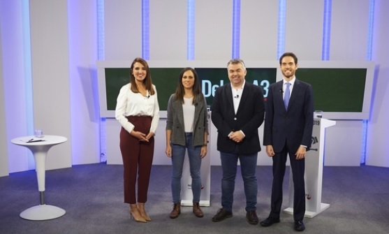 28-A: Autogobierno y convenio económico centran debate a tres en Navarra Televisión