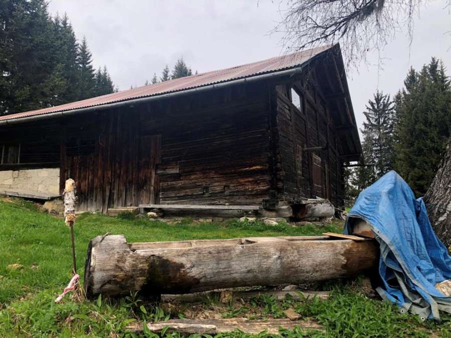 Una aislada cabaña en los Alpes franceses, el último refugio de Josu Ternera