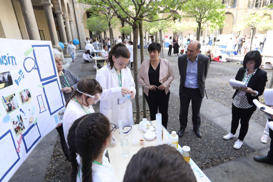 18 centros navarros de Primaria y ESO participan en la feria Science Fair