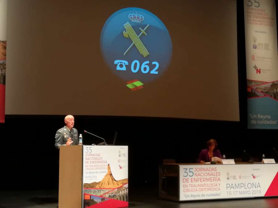 La Guardia Civil de Navarra participa en las 35ª Jornadas Nacionales de Enfermería