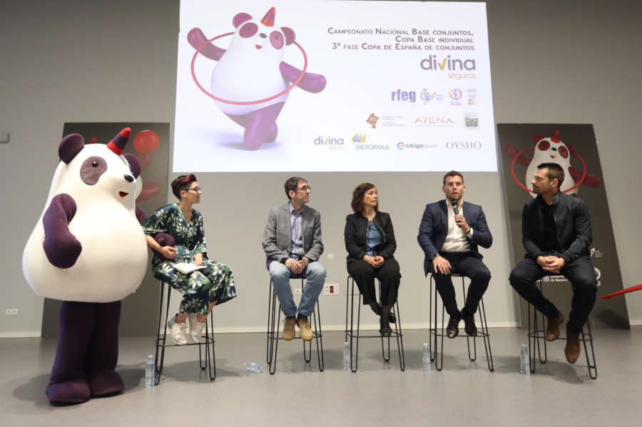 Más de 4000 promesas de la gimnasia llegarán a Navarra Arena
