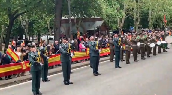 La Guardia Civil celebra el 175 aniversario de su fundación con un desfile y parada militar