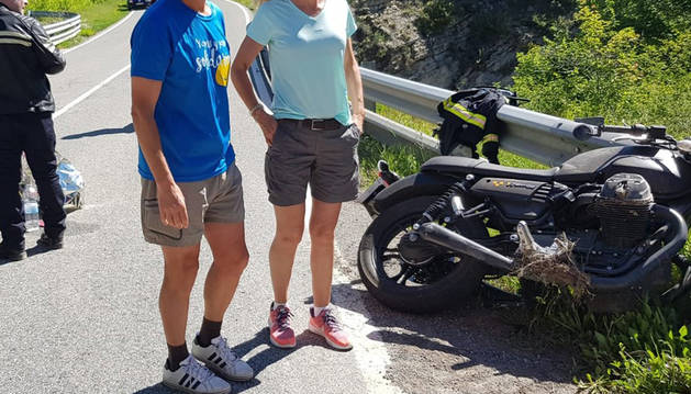 Tres motoristas heridos graves en dos accidentes