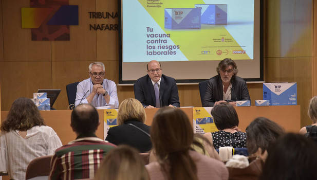 Campaña de CEN, UGT y CCOO para vigilar la prevención de riesgos en las pymes