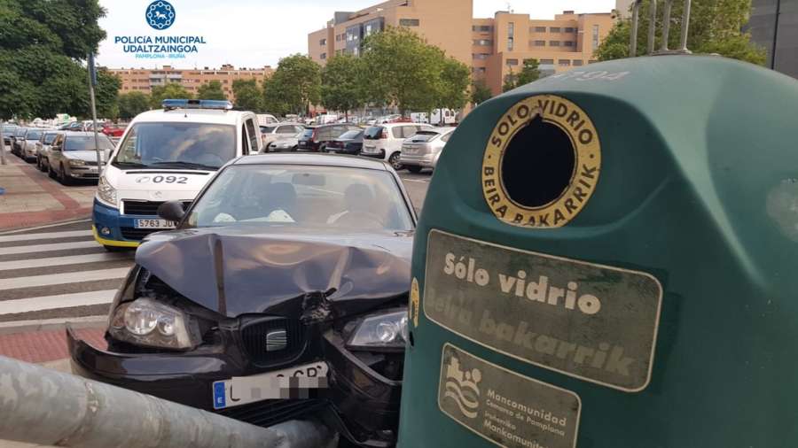 19 Accidentes en el fin de semana con dos conductores denunciados por alcohol