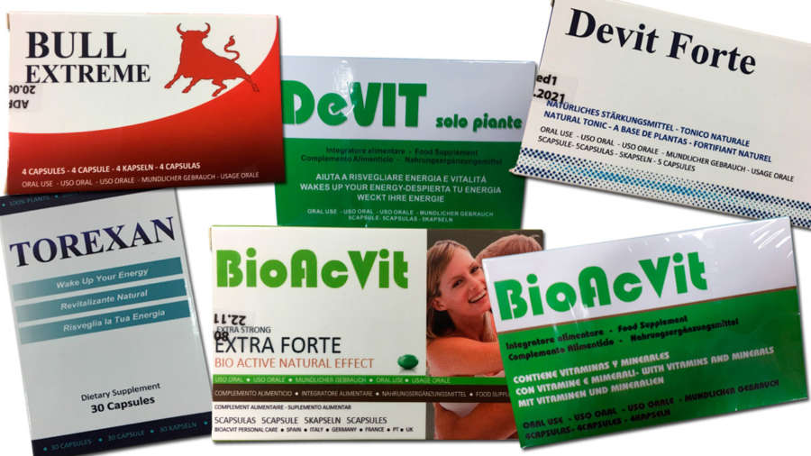 Retiran complementos alimenticios por llevar el principio activo de la Viagra
