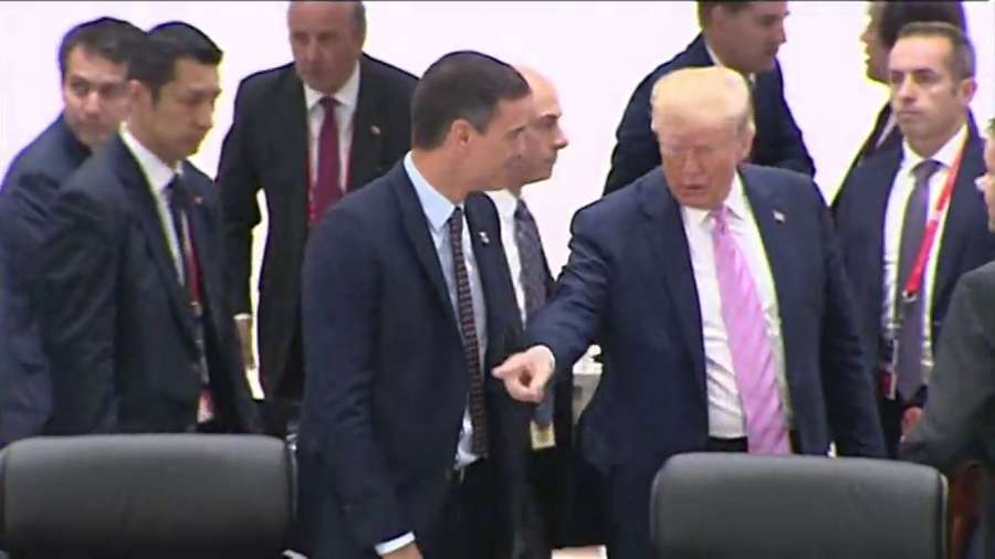 Trump ‘manda sentar’ a Pedro Sánchez en su encuentro en el G20