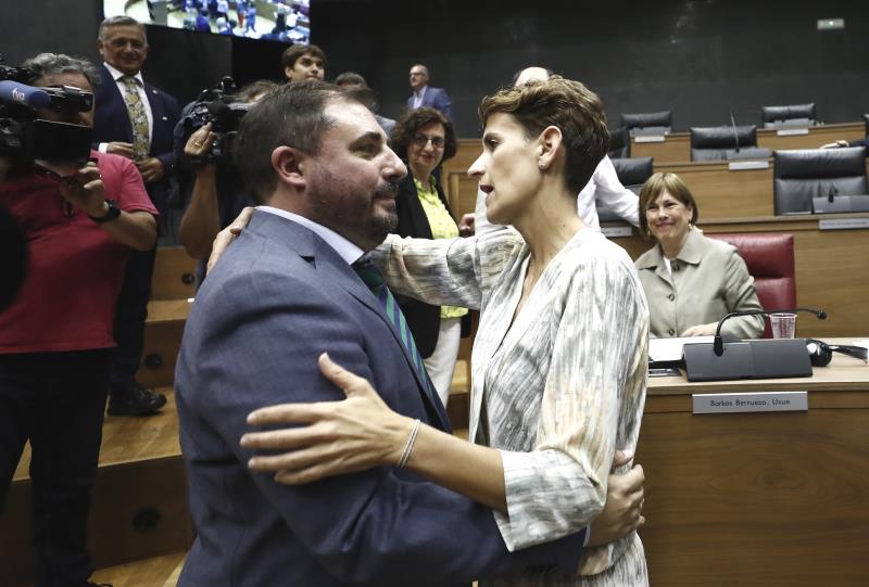 El PSN da a Geroa Bai la Presidencia del Parlamento de Navarra y permite la entrada de Bildu en la Mesa