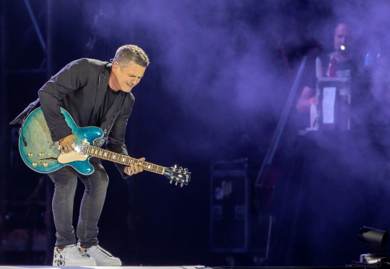 Alejandro Sanz triunfa en Sevilla, ciudad donde ha presentado su último albúm