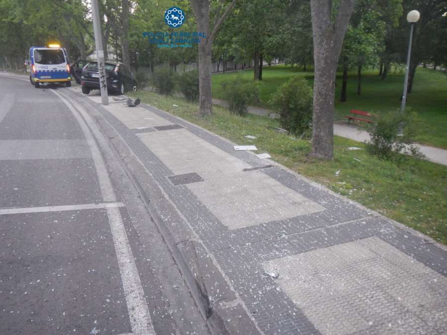 Dos personas heridas en accidentes de tráfico, una de ellas atropellada