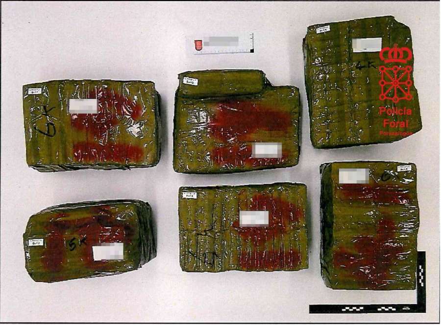Dos detenidos por tráfico de drogas en Navarra